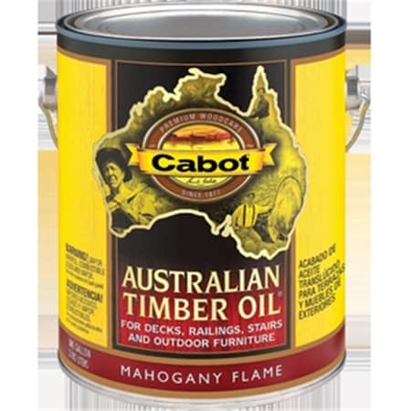 Cabot Cabot 13459 1 Gallon; Mahogany Flame Australian Timber Oil 80351134593